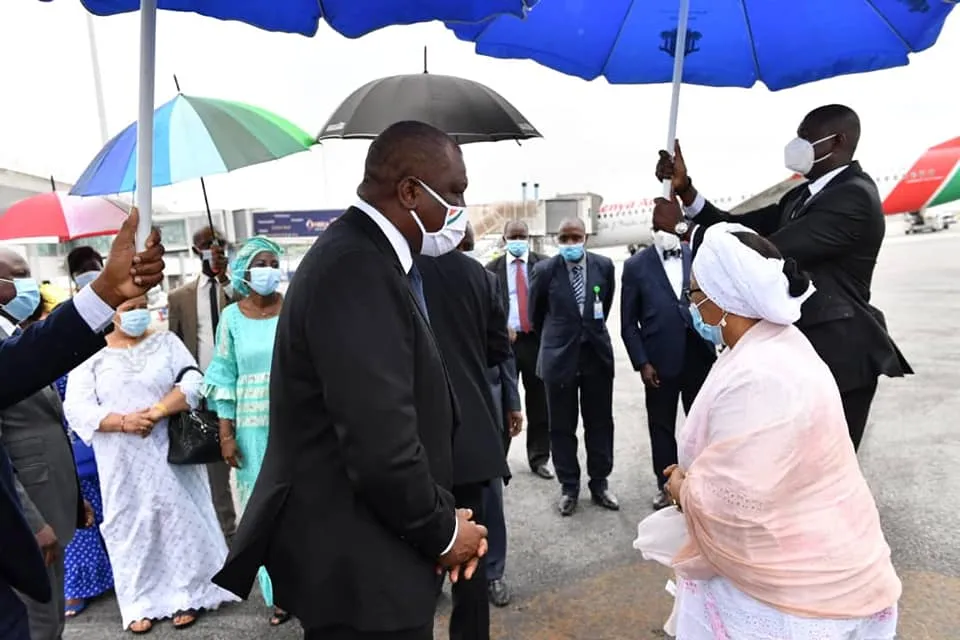 40e jour d’Amadou Gon : arrivée de la première Dame du Mali