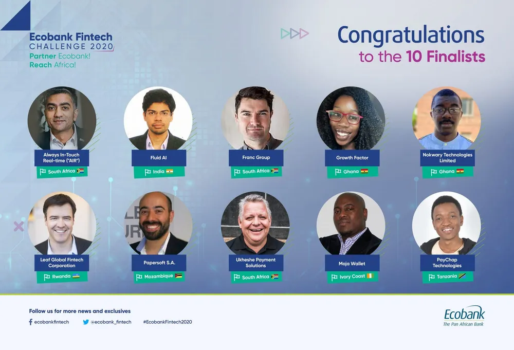 Ecobank Fintech Challenge 2020 : un Ivoirien parmi les 10 finalistes