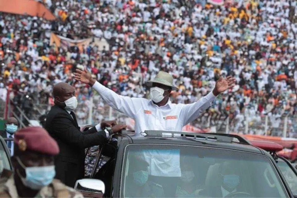 Ouattara depuis le Félicia : « s’il n’y avait pas de IIIème République, Bédié et Gbagbo ne seraient pas candidats… »