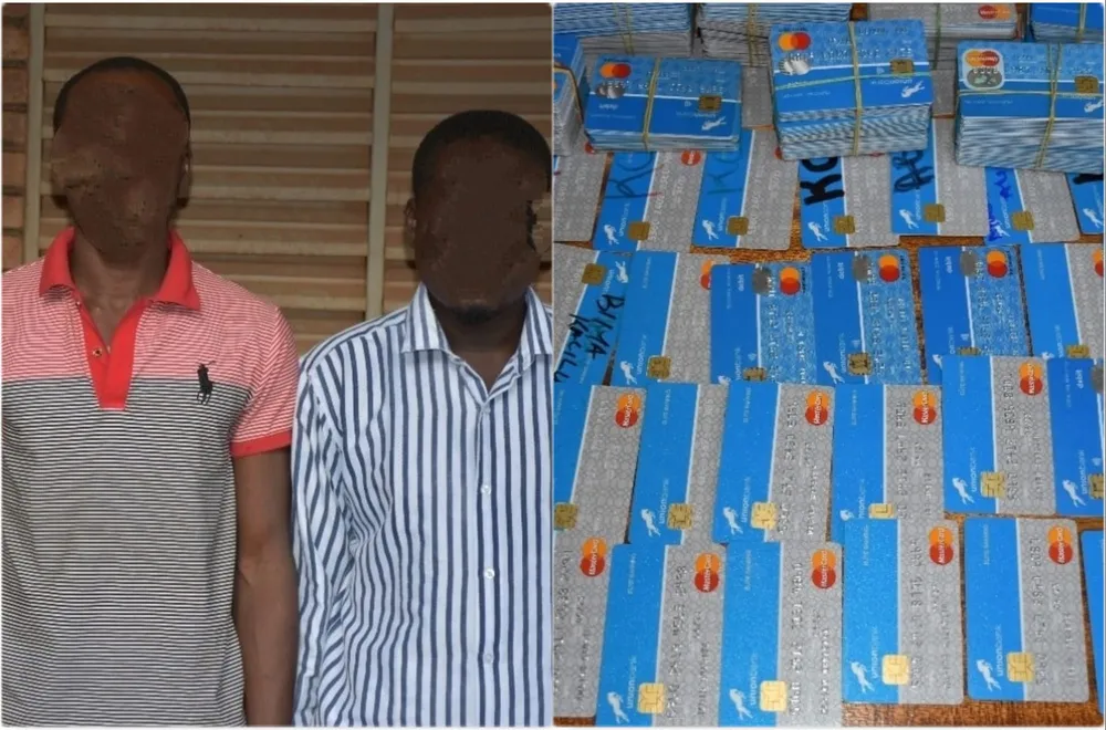 Blanchiment de capitaux à Ouagadougou : 3 individus arrêtés avec 509 cartes bancaires