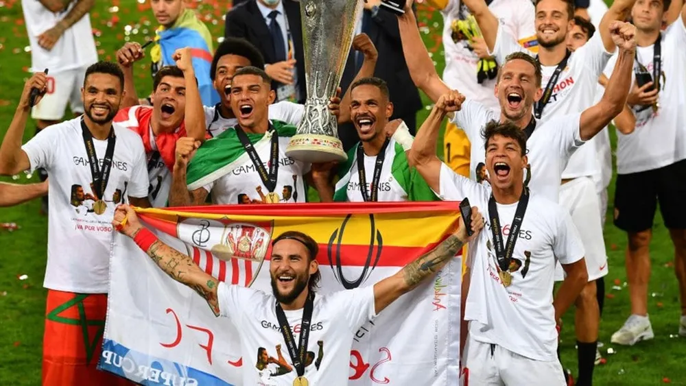 Le FC Séville vainqueur du trophée de la ligue Europa