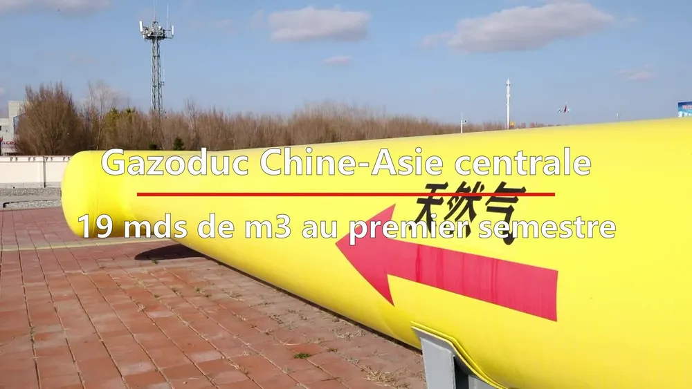 Gazoduc Chine-Asie centrale : 19 mds de m3 au premier semestre – Actualités 04/08/2020