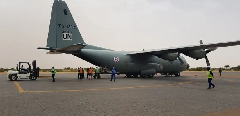 Mali : un avion de la MINUSMA fait un atterrissage difficile