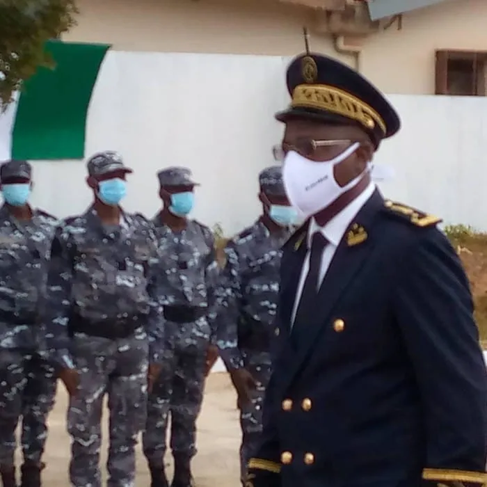 Célébration des 60 ans de la Côte d’Ivoire dans le respect des mesures barrières du Covid-19 à Alépé
