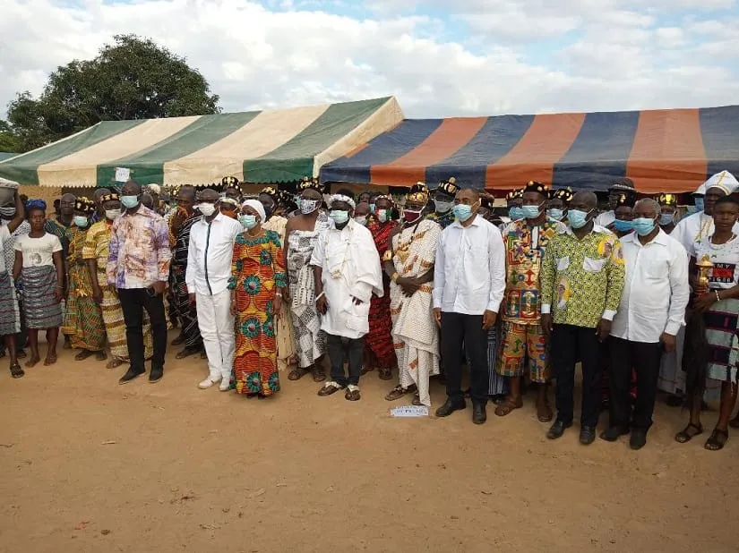 Hommage à Yao Séraphin par le canton Sakiaré à Dimbokro