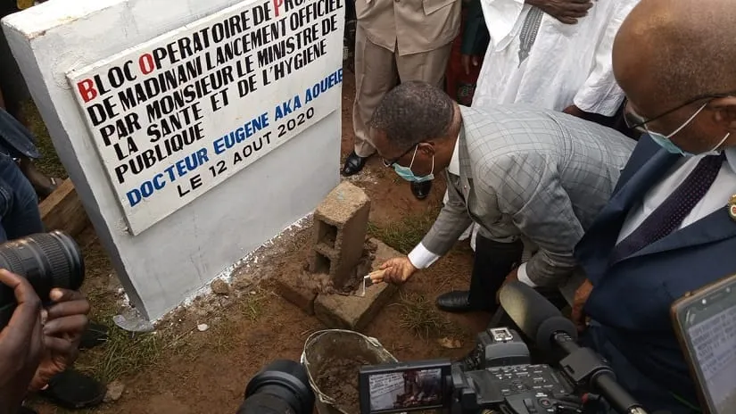 Madinani : construction d’un bloc opératoire