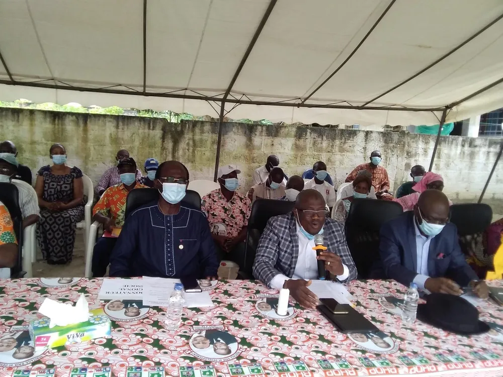 Tiassalé instruit sur la candidature de Ouattara