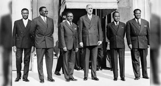 Les présidents africains des indépendances