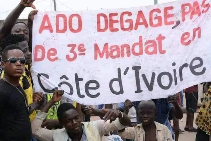 Côte d’Ivoire : des manifestations contre le 3e mandat de Ouattara