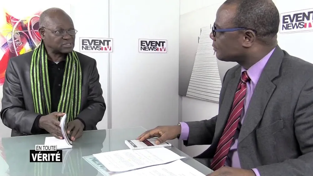 2015, Tiburce Koffi sur Eventnewstv: « si c’est parce que Ouattara possède une armée qu’il veut produire la terreur sur les Ivoiriens, il se trompe »