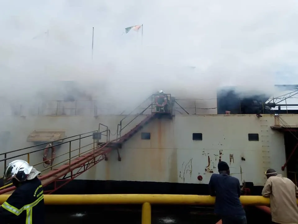 Un incendie dans une scierie à Yopougon fait d’importants dégâts