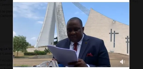 Point de presse du Ministre Adjoumani à la Cathédrale d’Abidjan: La colère des chrétiens catholiques
