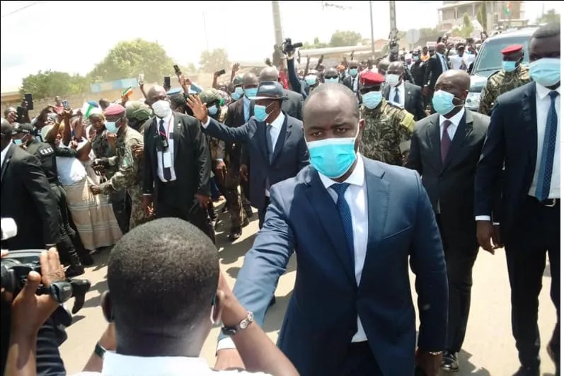 Alassane Ouattara à Bouaflé : une foule massive sortie pour l’accueillir