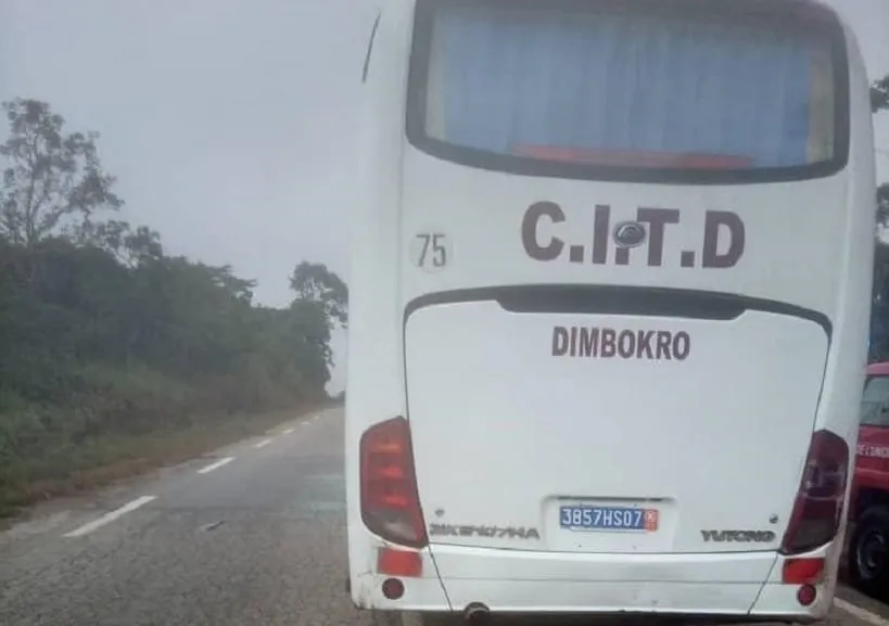 Dimbokro : une attaque à main armée d’un car fait 5 blessés