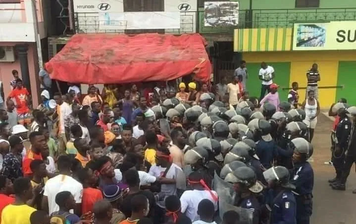 Manifestations à Bonoua : le point de la situation ce 16 septembre 2020