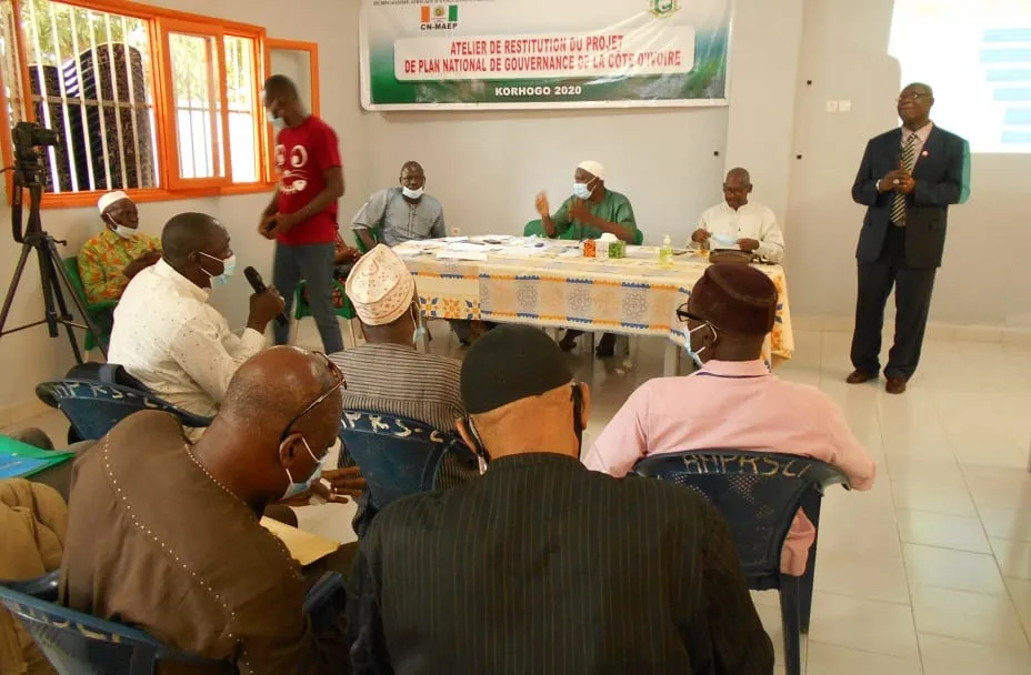KORHOGO: Le Plan national de gouvernance validé