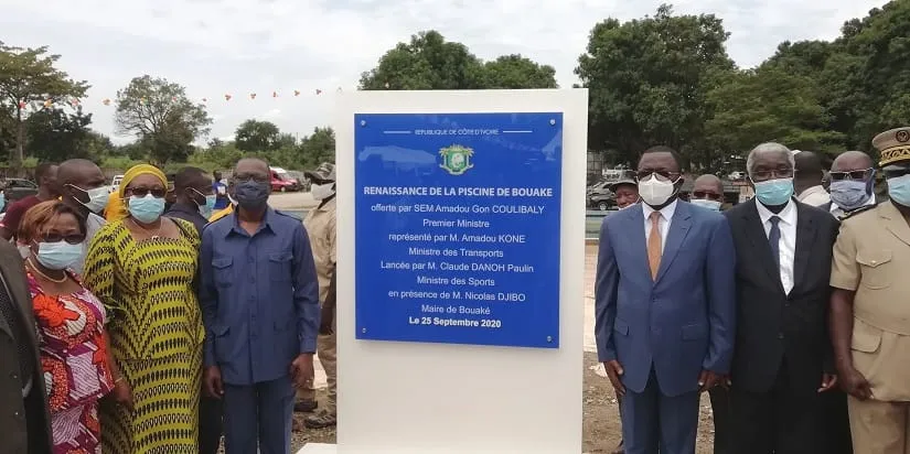 Rénovation de la piscine municipale de Bouaké : les travaux lancés