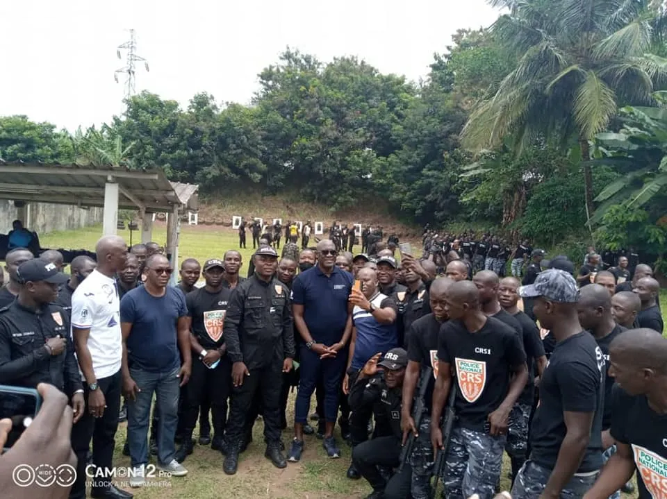 Formation des agents de la police de la CRS1 : en images