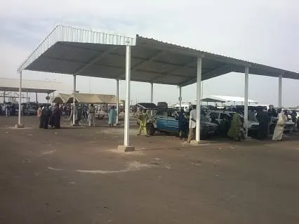 Nouvelle Gare routière à Jacqueville