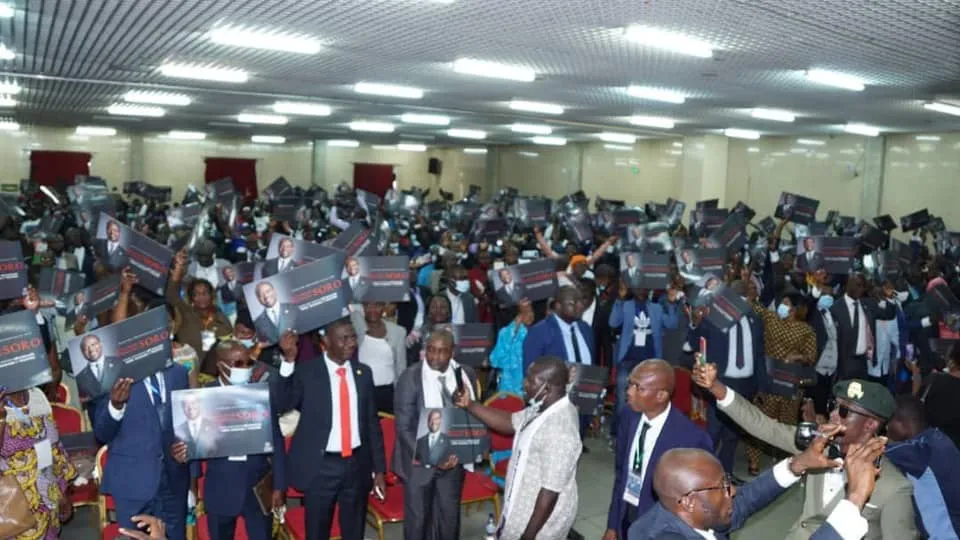 Guillaume Soro investi par ses militants : une investiture tenue sous haute surveillance