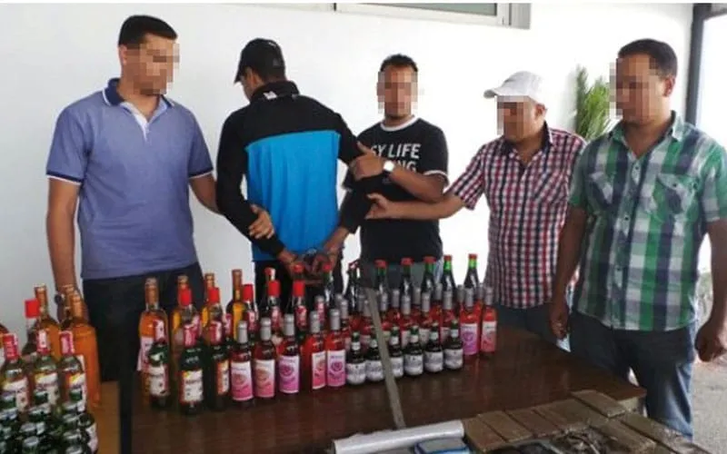 Maroc : saisie d’un million de bouteilles de boissons alcoolisées de contrebande