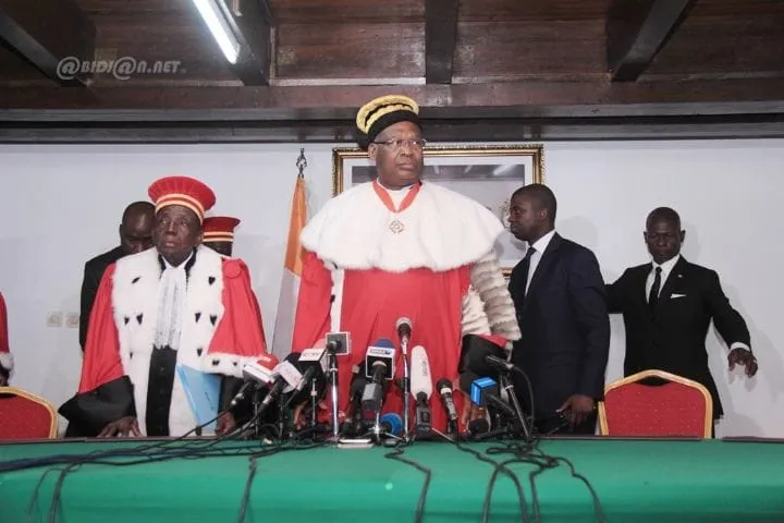 Le conseil constitutionnel dévoile une liste de 4 candidats à la présidentielle en Côte d’Ivoire