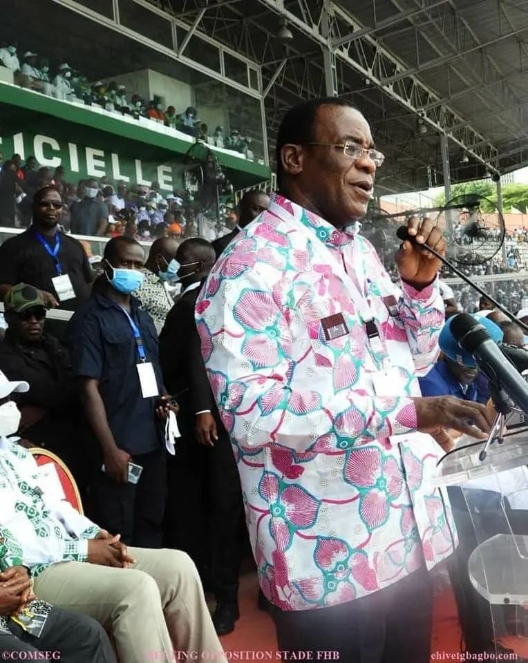 Discours d’Affi N’Guessan au meeting de l’opposition : « Là où c’est bouclé, nous allons couper »