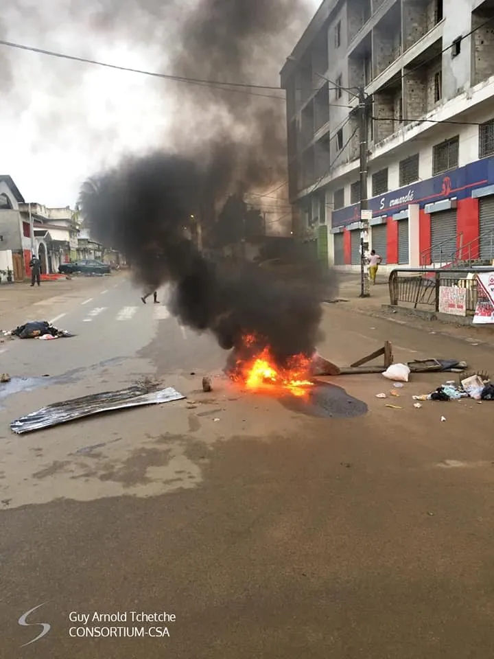 Désobéissance civile : vive tension à Anono ce 16 octobre 2020, en images
