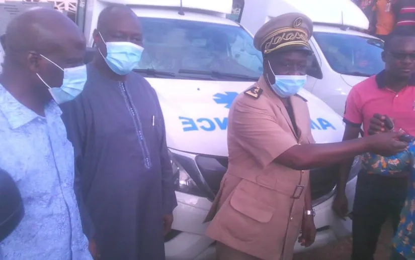 Ferkessédougou : Remise de véhicules et d’ambulances aux populations