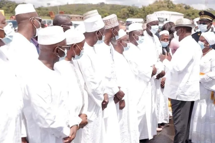 Inauguration de la route Odiénné-Gbéléban par le président Ouattara