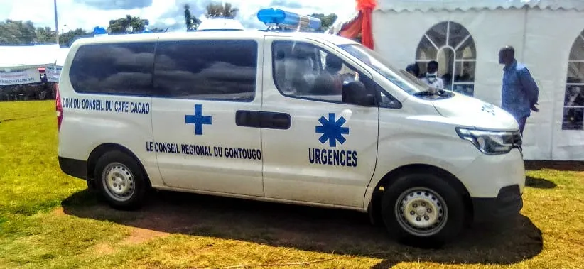 Conseil café-cacao: 5 ambulances offertes aux populations de Tanda