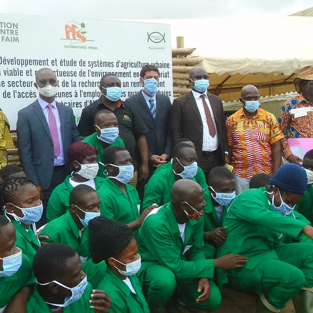 La Plateforme de services de Yopougon ouvre son site école de formation et production au métier de l’agriculture – Actualité ivoirienne 15/10/2020