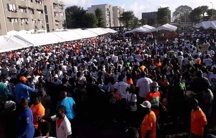 Lancement de la campagne électorale RHDP à Port-Bouët