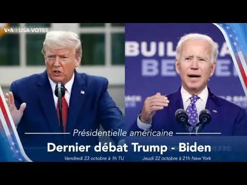Résumé de l’ultime débat pour la présidentielle américaine entre Trump et Biden