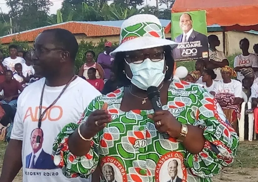 Côte d’Ivoire-AIP- Anne Ouloto bat campagne pour l’union des fils du Cavally – Actualité ivoirienne 24/10/2020