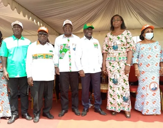 Bictogo depuis Gagnoa : « Aucune voix ne doit manquer à l’élection de Ouattara »