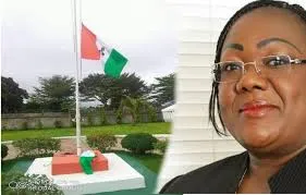 GUIGLO: « Un Drapeau à l’effigie d’Alassane Ouattara bel et bien hissé  au siège du Conseil  régional du CAVALLY »