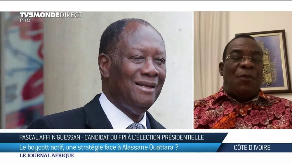 Affi N’Guessan sur TV5 Monde : « Il n’y aura pas de scrutin »