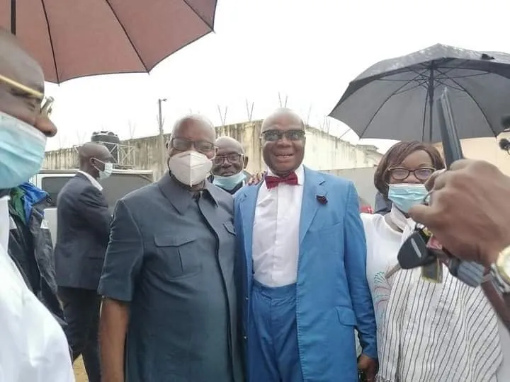 Libération de Roger Dakouri, ancien président des greffiers de Côte d’Ivoire, proche de Gbagbo : en images