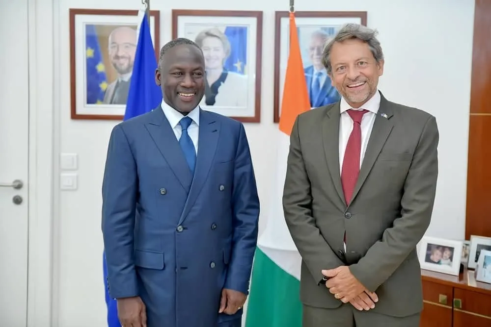 Que cherche Bictogo chez l’Ambassadeur de l’UE en Côte d’Ivoire ?