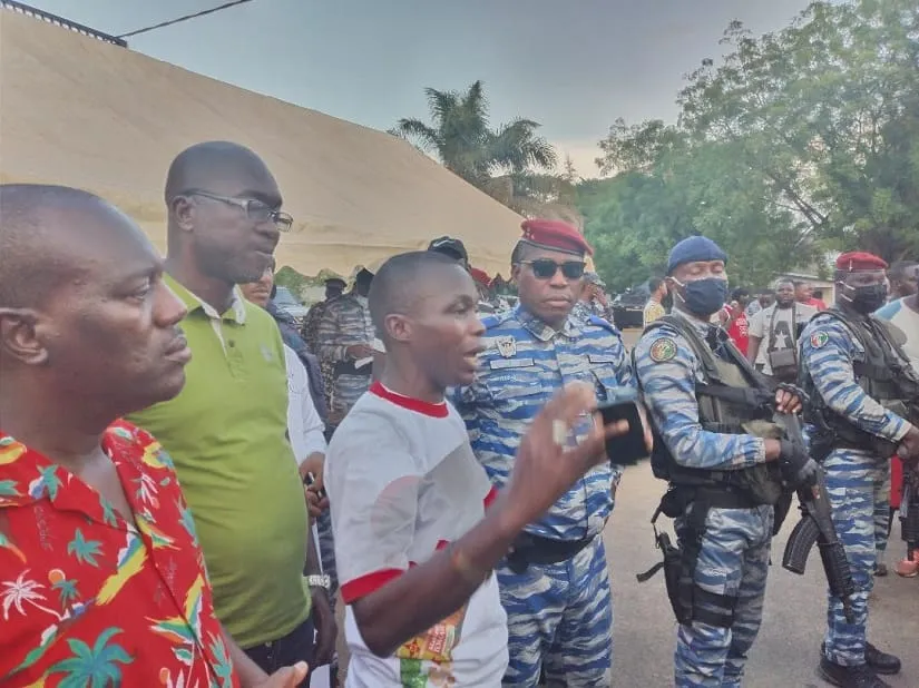 Violences à Yamoussoukro : le général Apalo Touré sur le théâtre des opérations