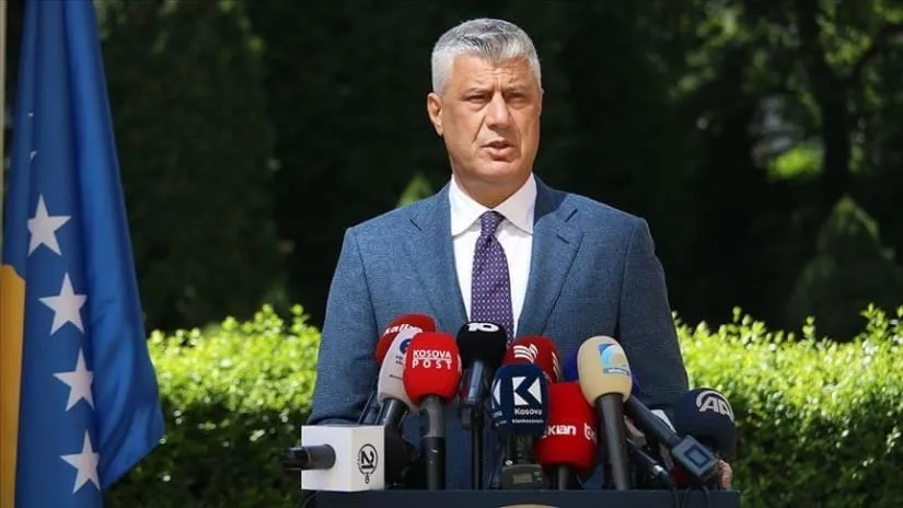 Démission de Hashim Thaçi, président kosovar ce 5 novembre 2020