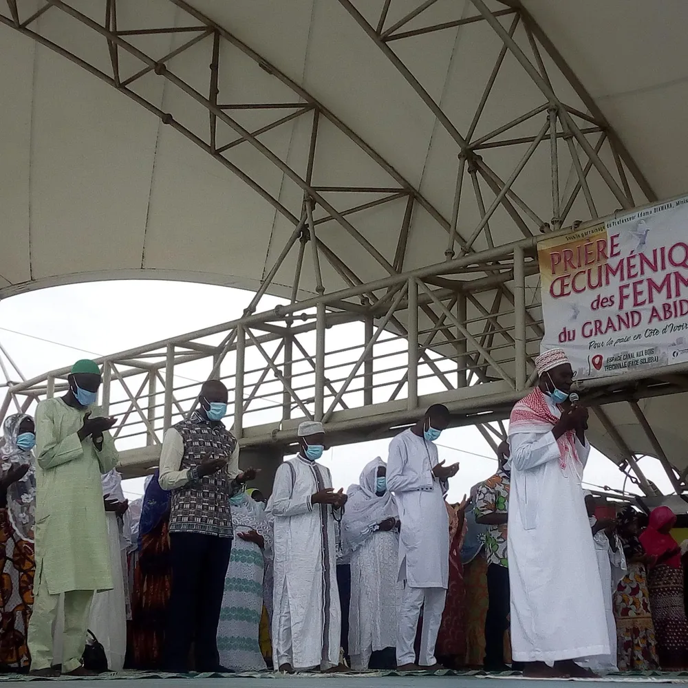 Une prière œcuménique organisée pour la paix en Côte d’Ivoire