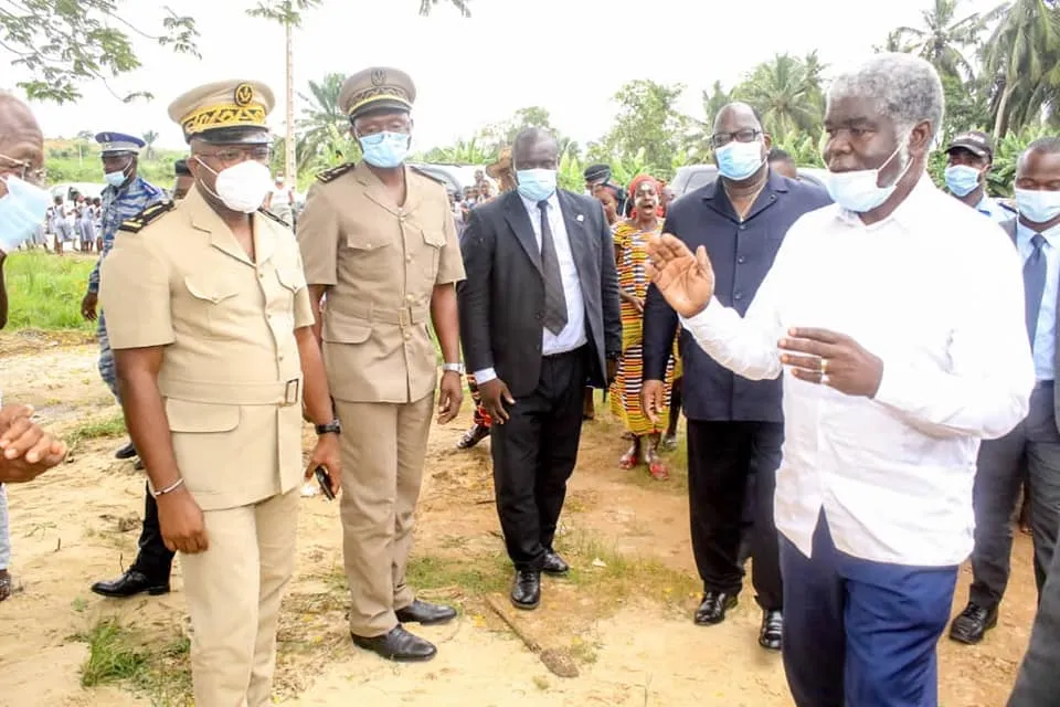 Beugré Mambé et Laurent Tchagba apôtres de la paix à Songon