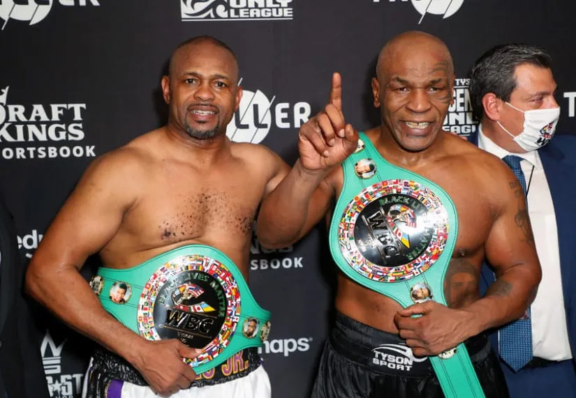 Mike Tyson contre Roy Jones : le combat se solde par un nul