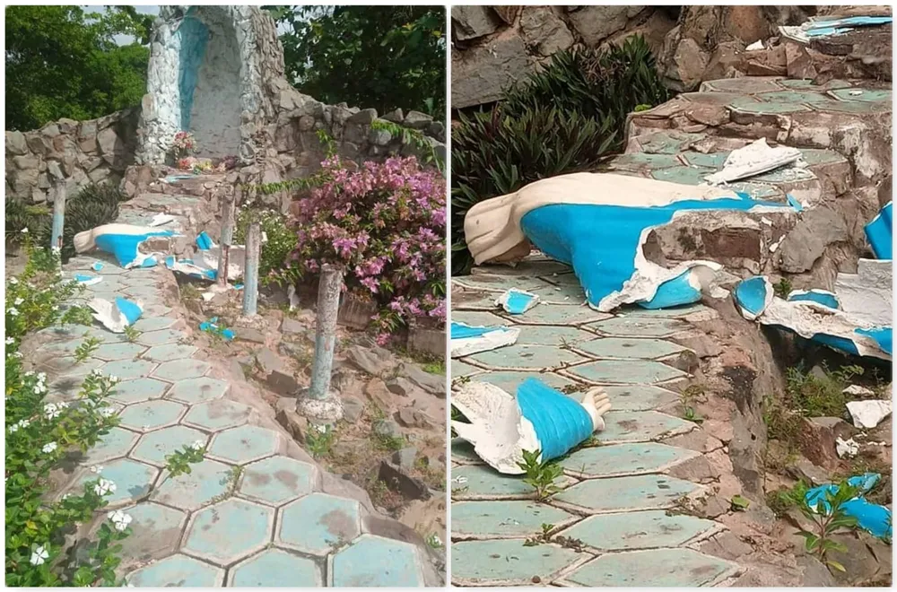 Qui a profané la grotte mariale d’Assaougoué à M’Batto ?