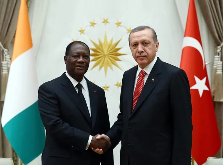 Recep Tayyip, président de Turquie félicite Ouattara pour sa réélection