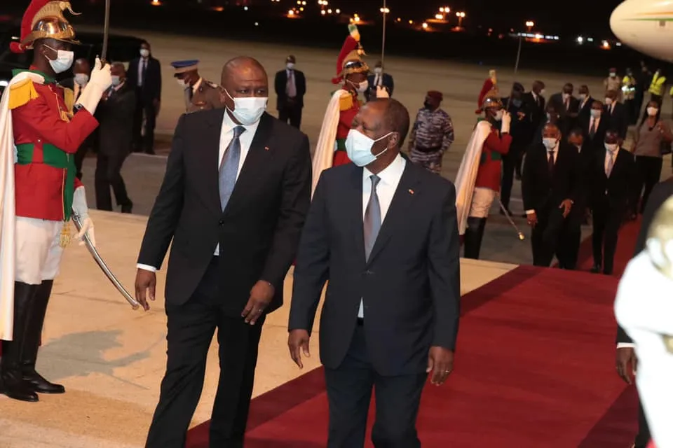 Retour du président Alassane Ouattara en Côte d’Ivoire ce 5 décembre 2020