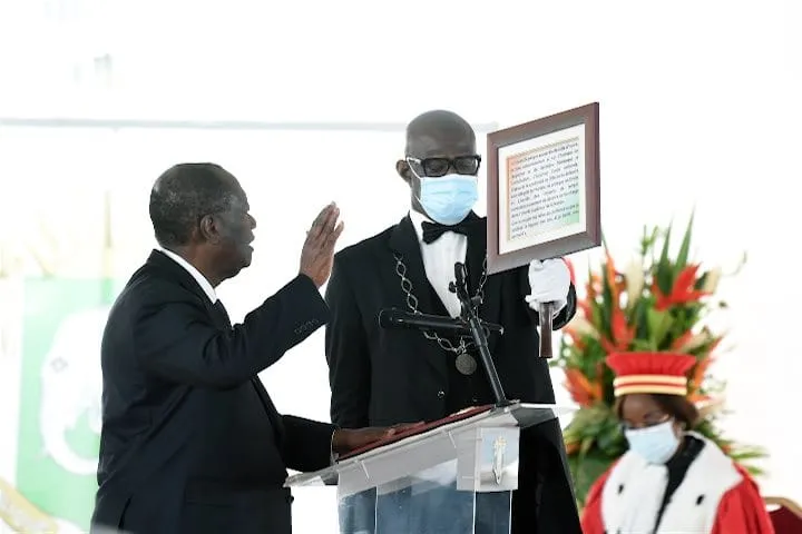 La prestation de serment du président Ouattara en images