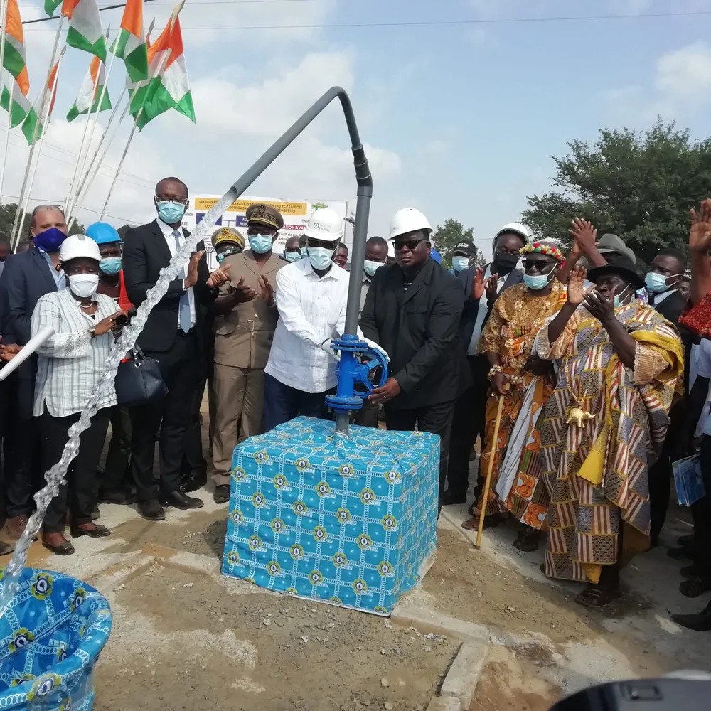 Pénurie d’eau à Songon: Fin du calvaire des populations